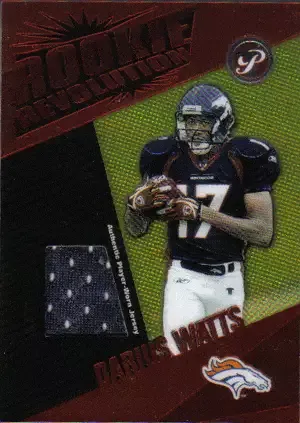 Darius Watts Jersey Card