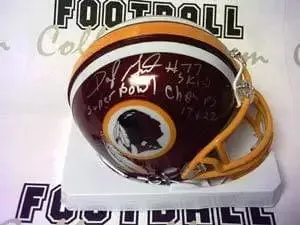 Darryl Grant Autographed Mini Helmet