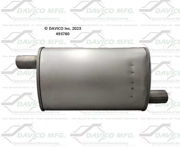 Davico Mfg 493780 Universal Fit Muffler