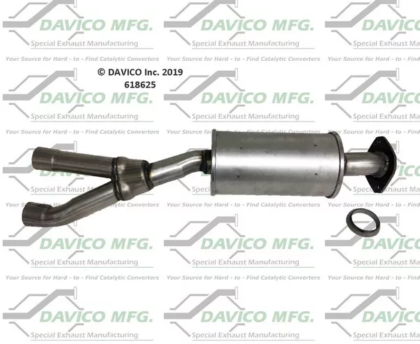 Davico Mfg 618625 Direct fit Muffler