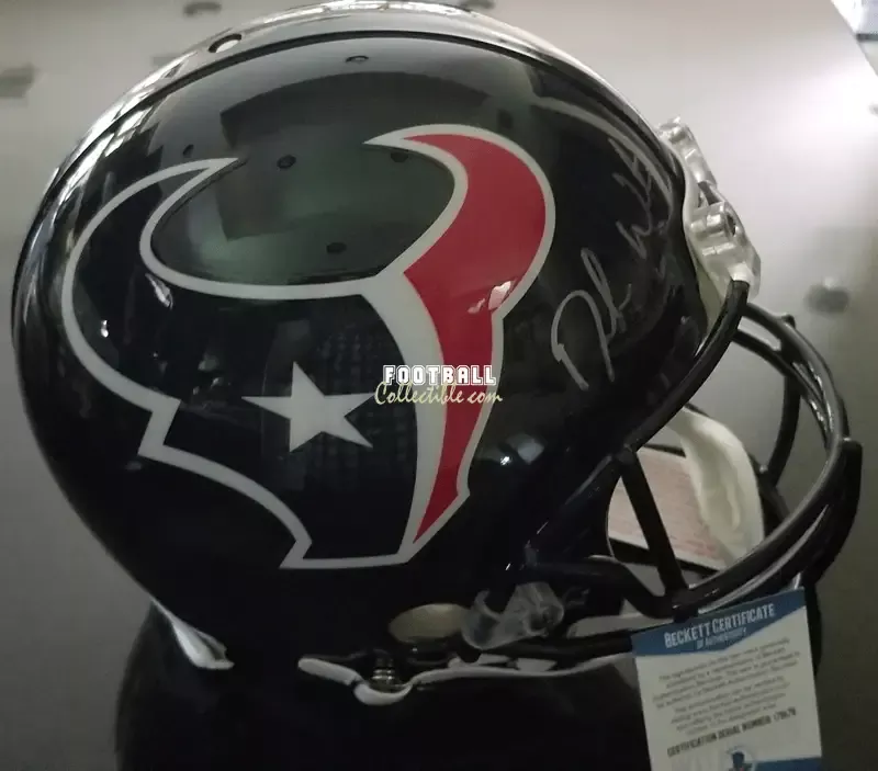 Deshaun Watson Autographed Houston Texans Helmet