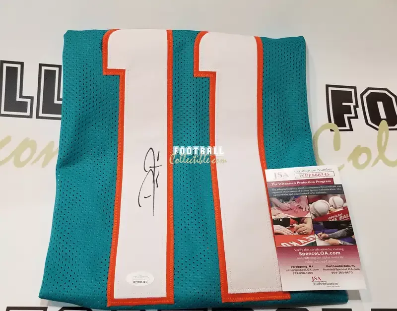 DeVante Parker Autographed Miami Dolphins Jersey