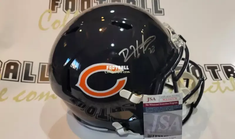 Devin Hester Autographed Chicago Bears Helmet