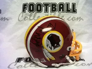Dexter Manley Autographed Redskins Mini Helmet