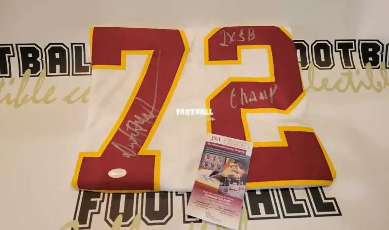 Dexter Manley Autographed Washington Redskins Jersey