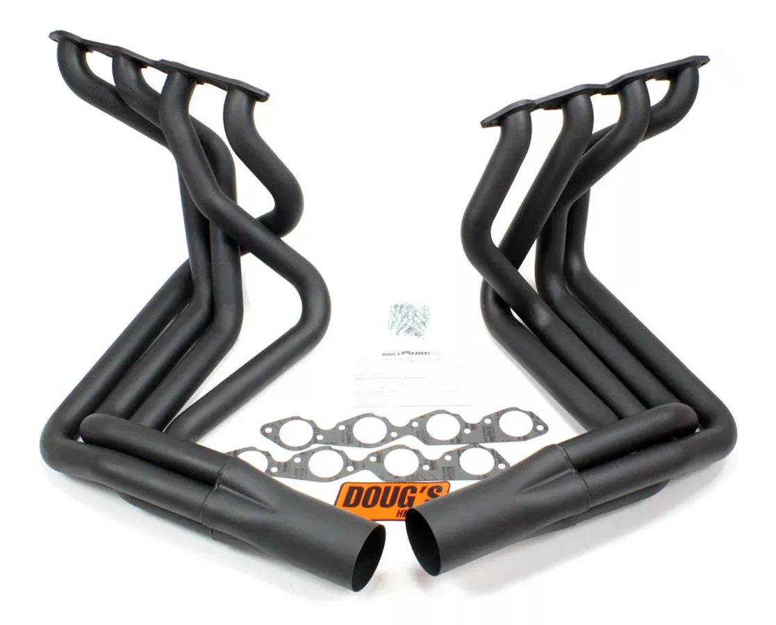 Doug's Headers - BBC Side Mount Headers - Black - 63-82 Vette