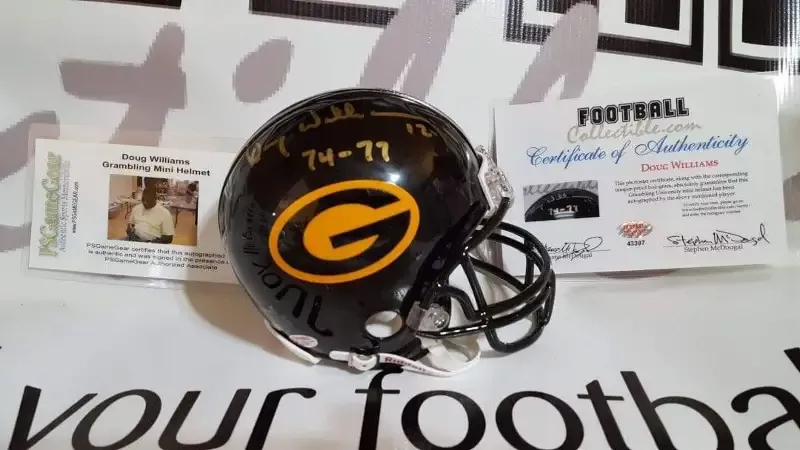 Doug Williams Autographed College Mini Helmet