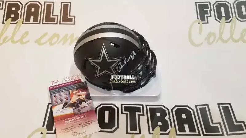 Drew Pearson Autographed Eclipse Dallas Cowboys Mini Helmet