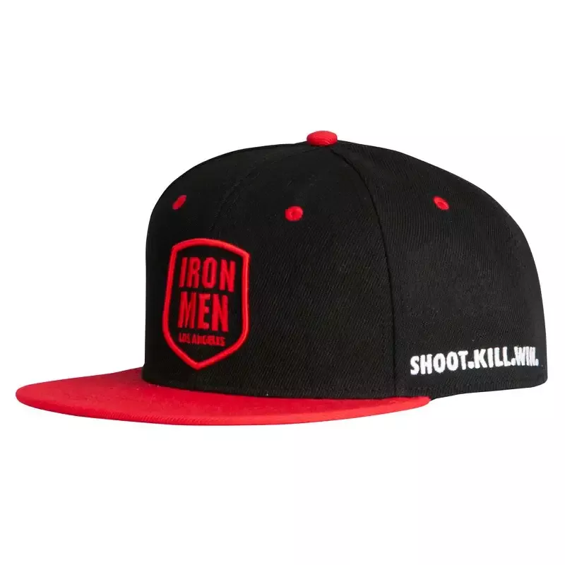 Dye Hat – Snap Back Ironmen – Black / Red