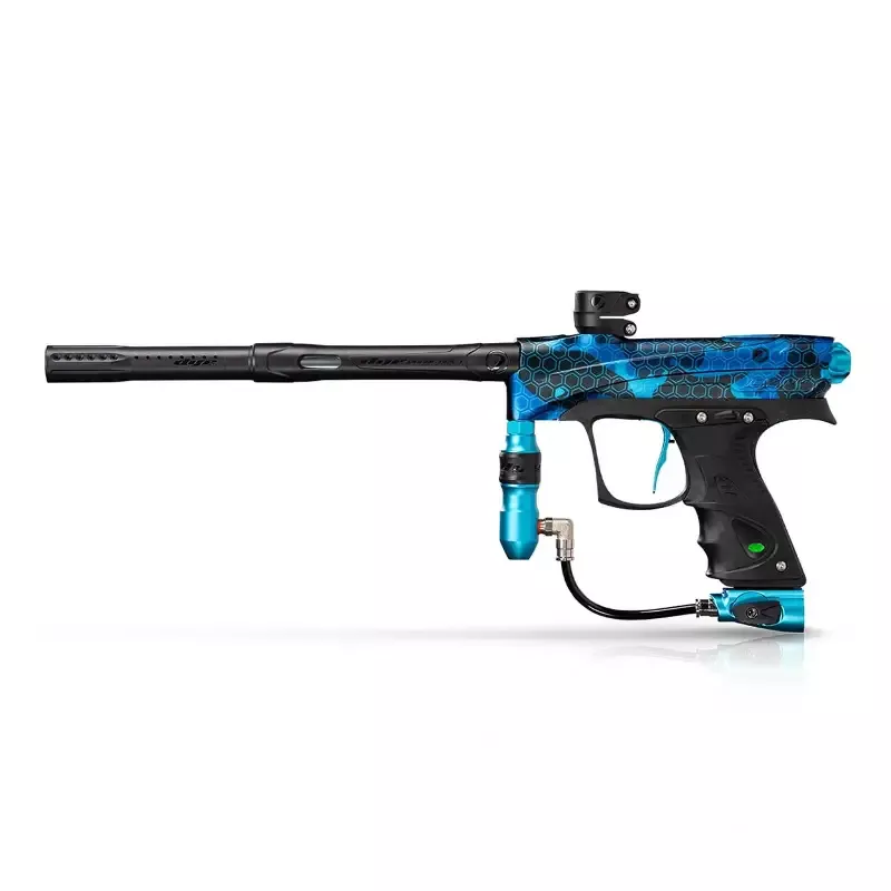 Dye Rize CZR+ Paintball Marker – HyperCam Cyan