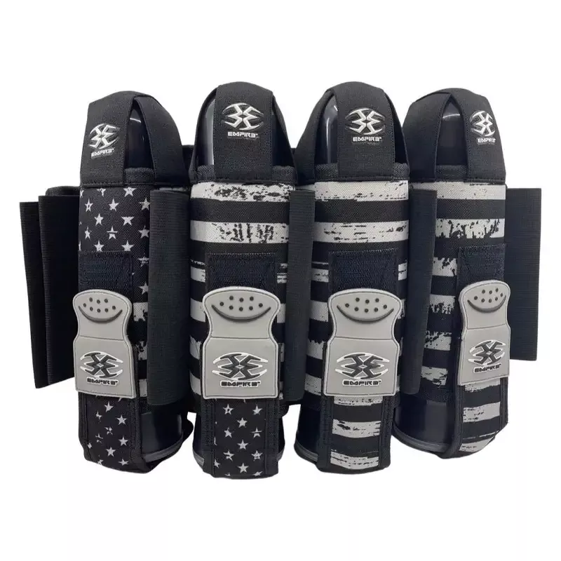 Empire Pro Level Harness – 4 + 7 – USA Flag – Grey
