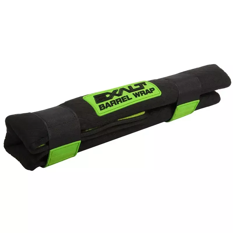 Exalt Paintball Barrel Wrap – Black / Lime