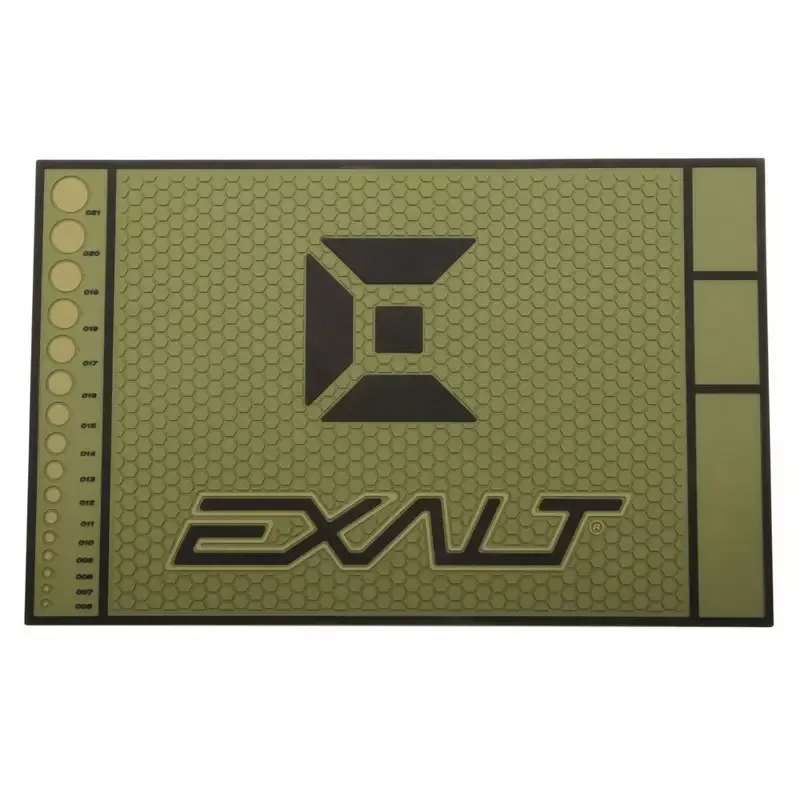 Exalt Paintball HD Rubber Tech Mat – Army Olive
