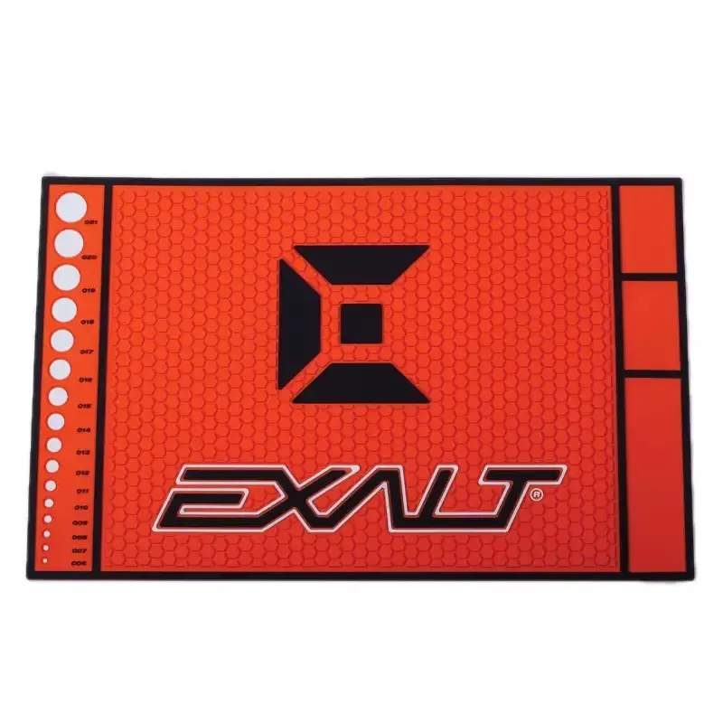 Exalt Paintball HD Rubber Tech Mat – Bright Orange