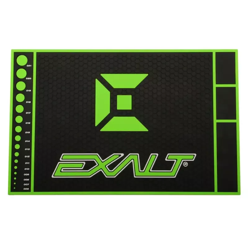 Exalt Paintball HD Rubber Tech Mat – Carbon Black