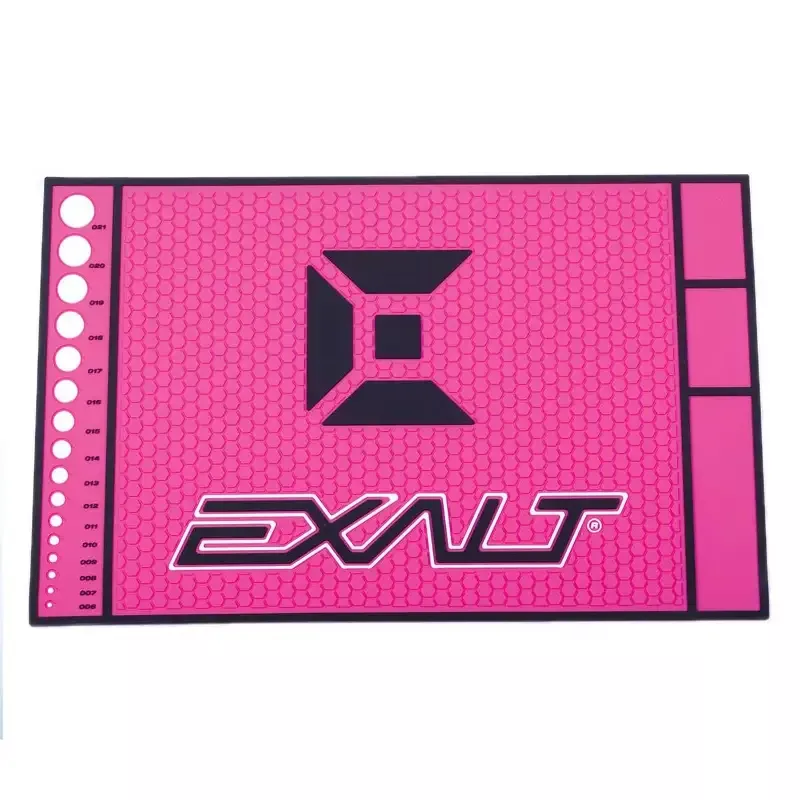 Exalt Paintball HD Rubber Tech Mat – Hot Pink