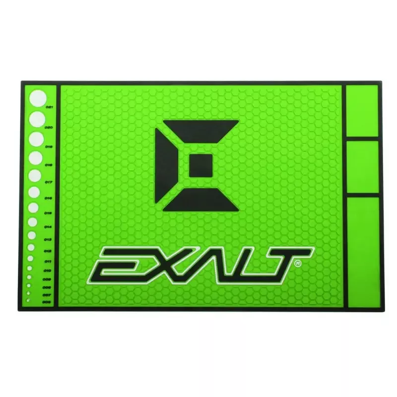 Exalt Paintball HD Rubber Tech Mat – Slime Green