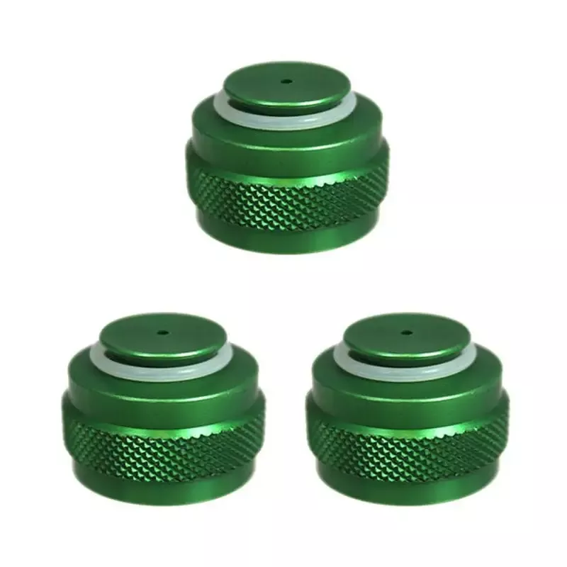 Fearless Paintball Tank Valve Protector / Thread Saver – Green – 3 pack
