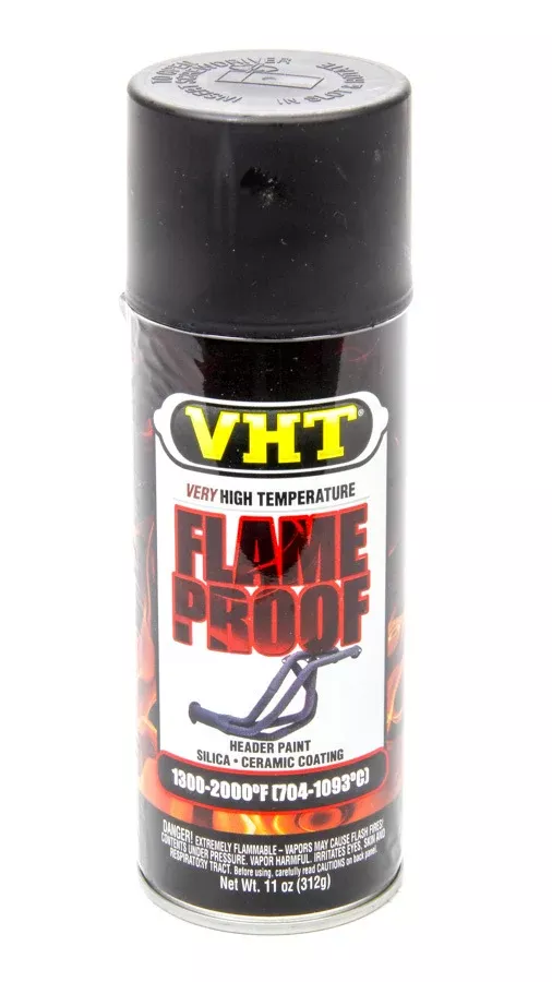 Flat Black Hdr. Paint Flame Proof
