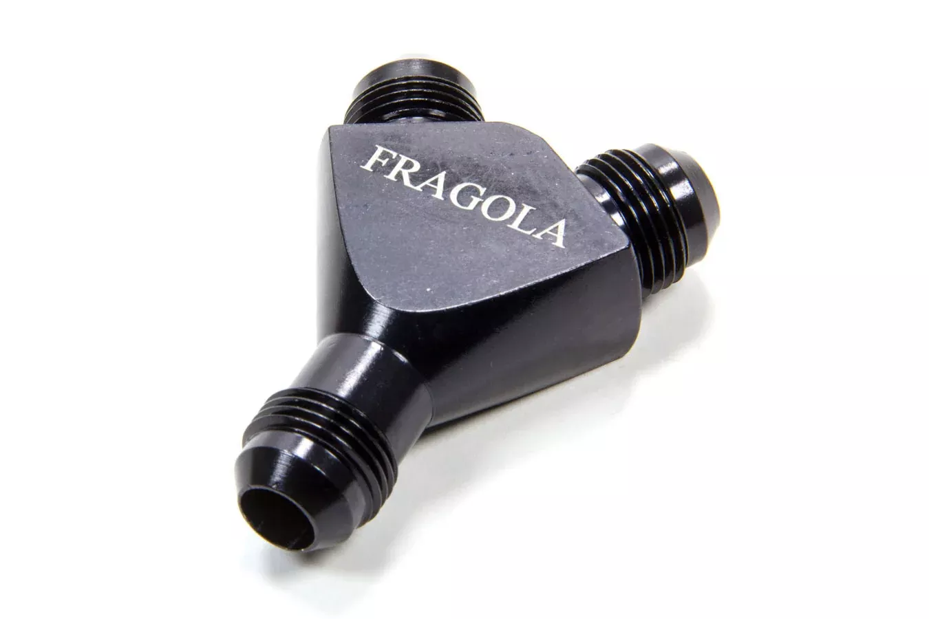 Fragola Performance Systems - 8an Y-Male Fitting Black