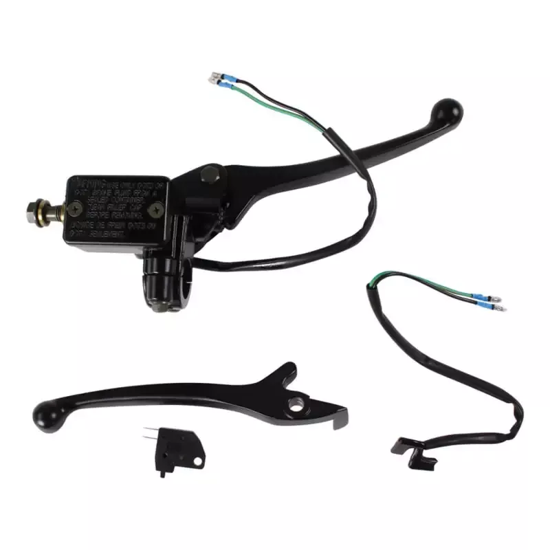 Front Brake Lever & Master Cylinder Assembly; CSC go., QMB139 Scooters