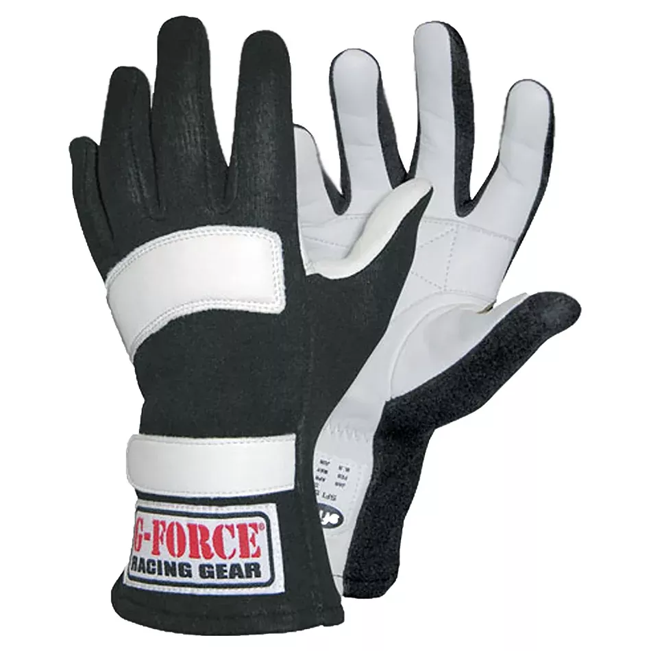 G-FORCE Racing Gear - G5 Racing Gloves Medium Black