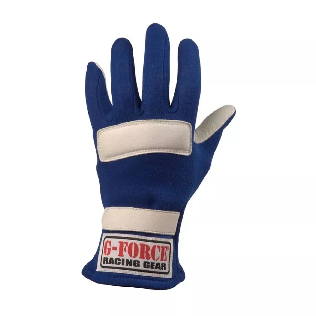 G-FORCE Racing Gear - G5 Racing Gloves Medium Blue