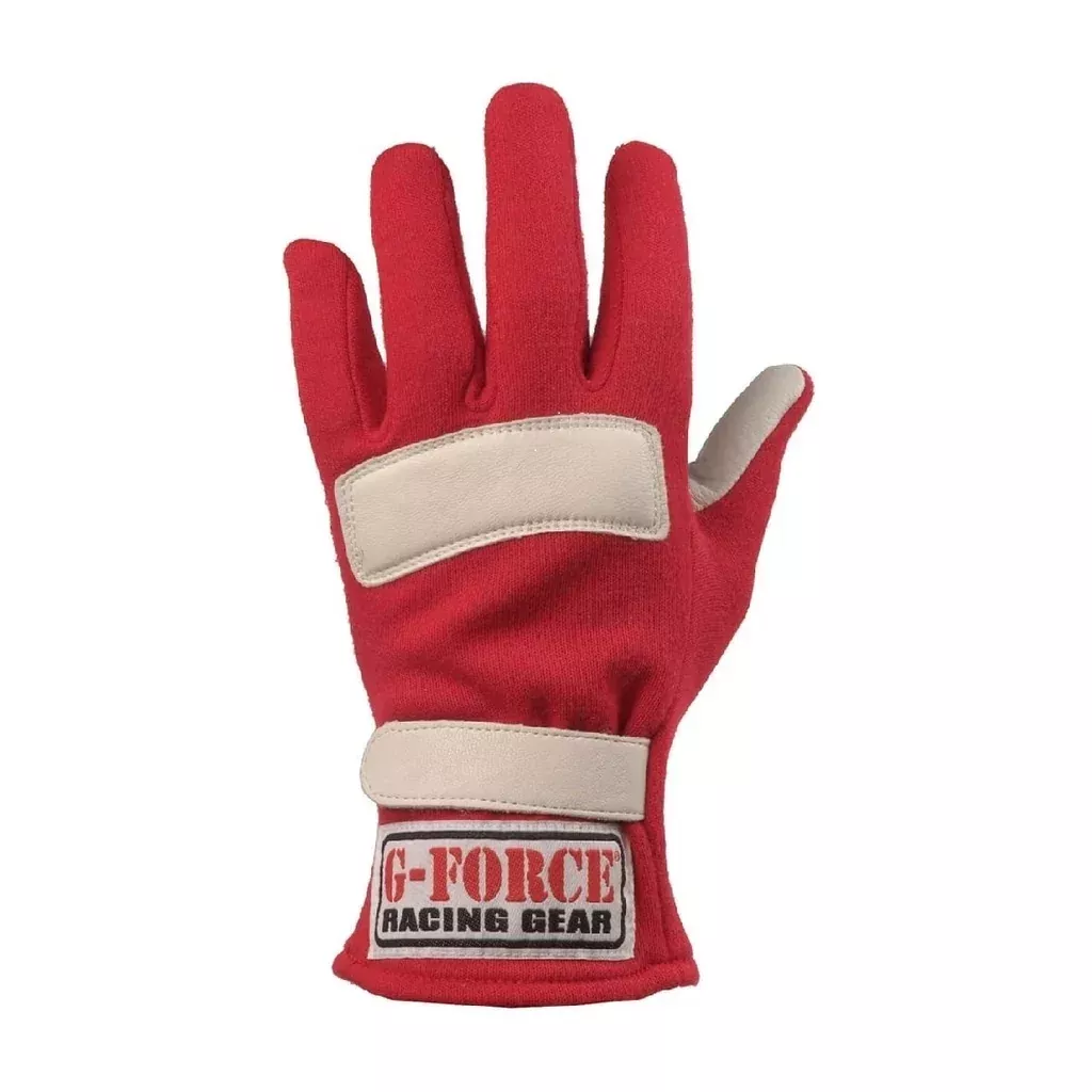 G-FORCE Racing Gear - G5 Racing Gloves Medium Red