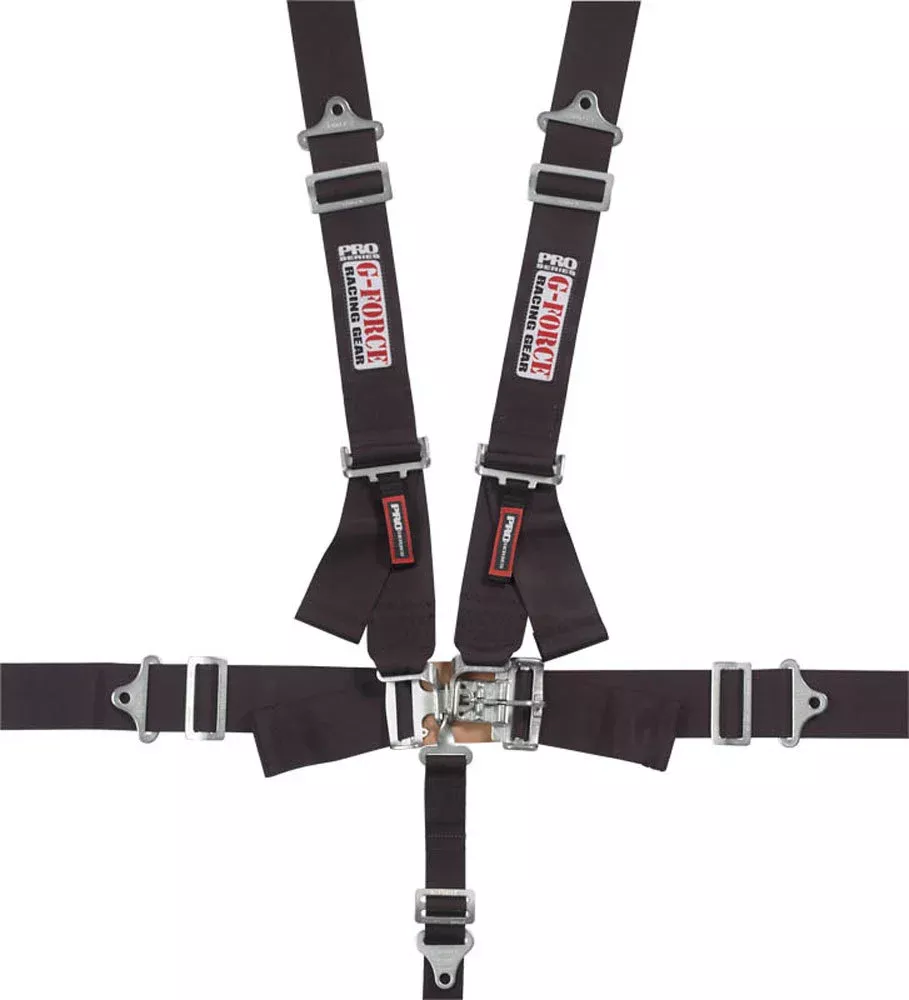G-FORCE Racing Gear - Indivd. Shoulder Harness Pull-Down Blk Pro Series