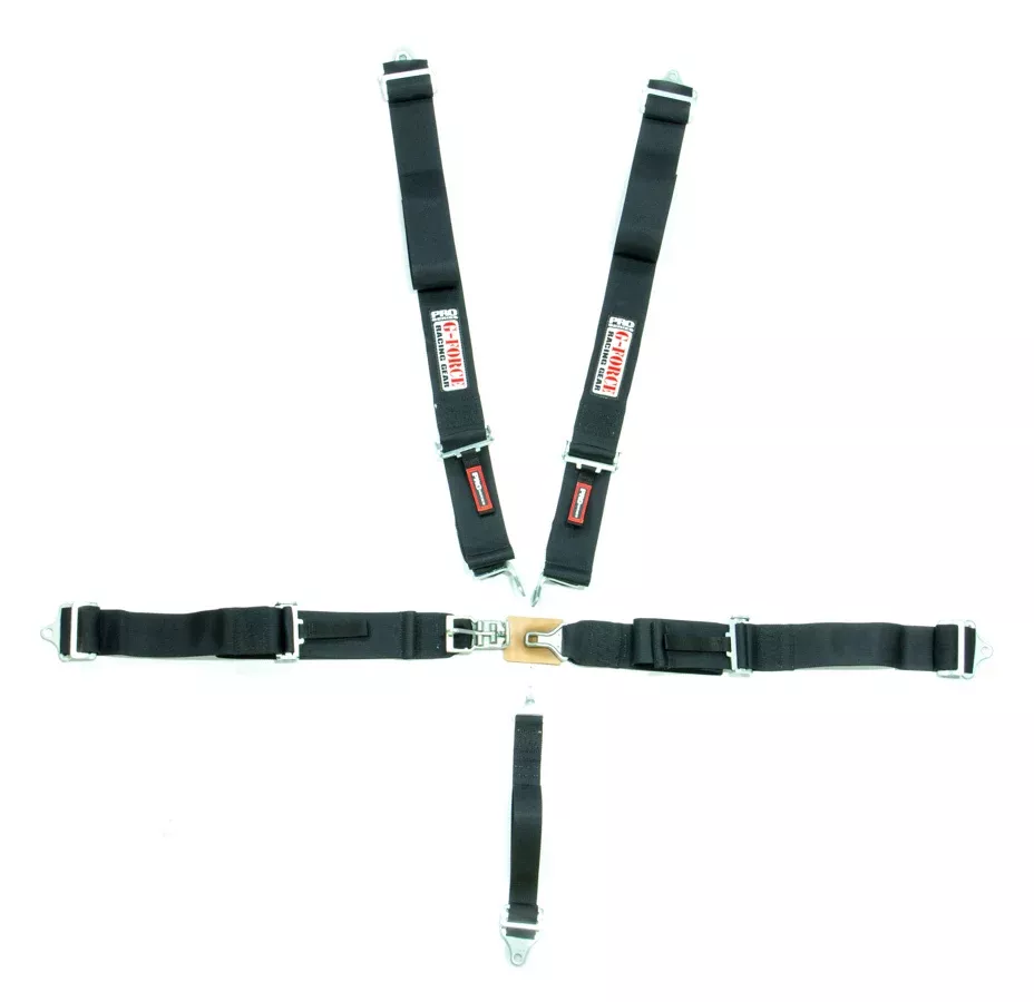 G-FORCE Racing Gear - Indivd. Shoulder Harness Pull-Up Blk Pro Series