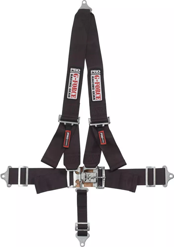 G-FORCE Racing Gear - V-Type Harness Set Pull- Down Blk Pro Series