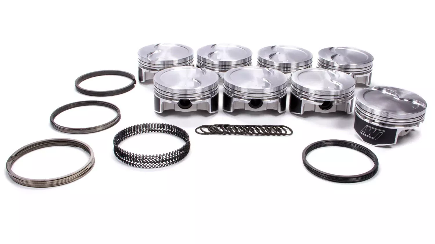GM LS F/TPiston & Ring Set 4.070 Bore -11cc
