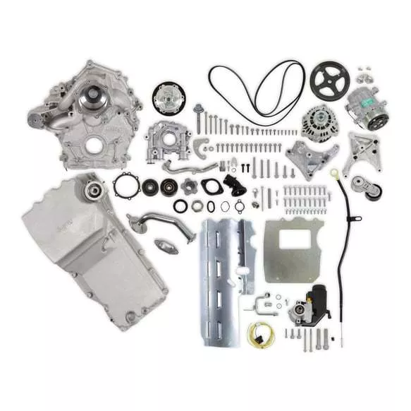 Holley - - With Holley Swap Oil Pan and Pump - Complete Kit