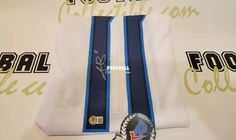 A J Brown Autographed Tennessee Titans Jersey