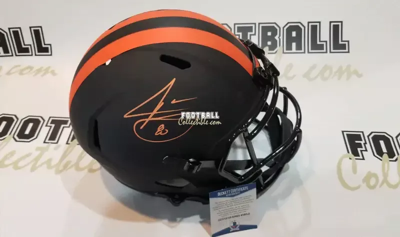 Jarvis Landry Autographed Cleveland Browns Eclipse Helmet