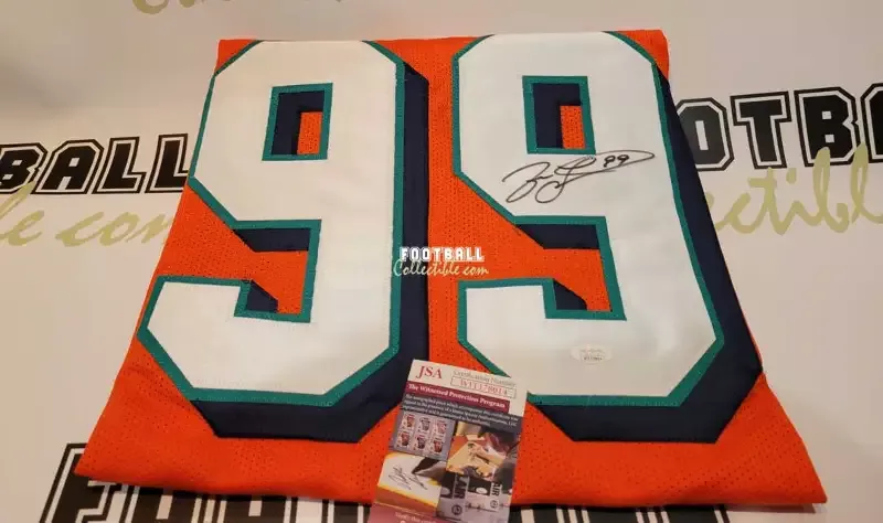Jason Taylor Autographed Miami Dolphins Jersey