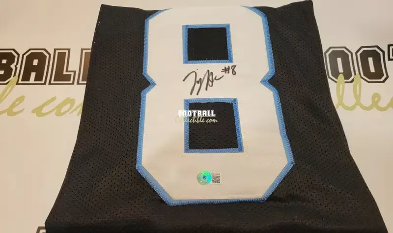 Jaycee Horn Autographed Carolina Panthers Jersey