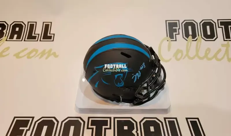 Jaycee Horn Autographed Carolina Panthers Mini Helmet