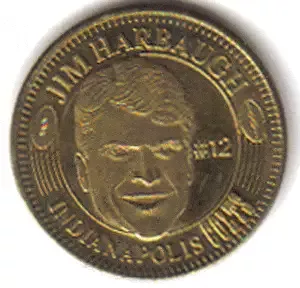 Jim Harbaugh Pinnacle Limited Edition Coin