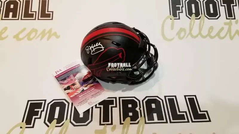 Jim Kelly Autographed Buffalo Bills Eclipse Mini Helmet
