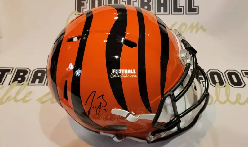 Joe Burrow Autographed Cincinnati Bengals Helmet