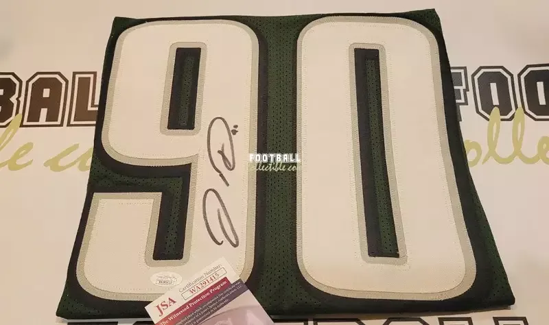 Jordan Davis Autographed Philadelphia Eagles Jersey
