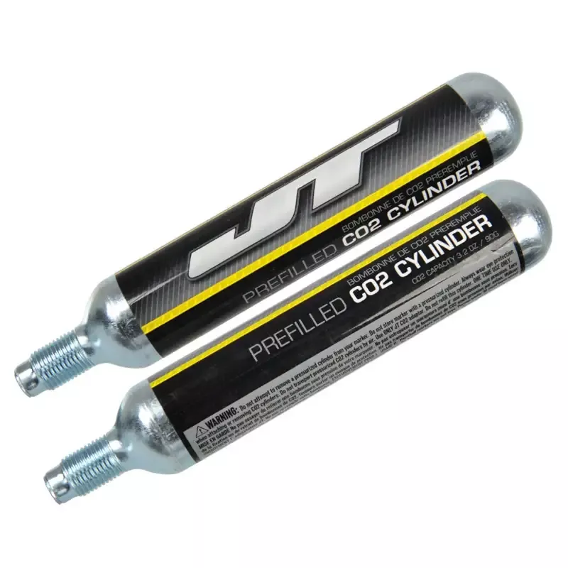 JT 90 Gram CO2 Cartridges – Twin Pack