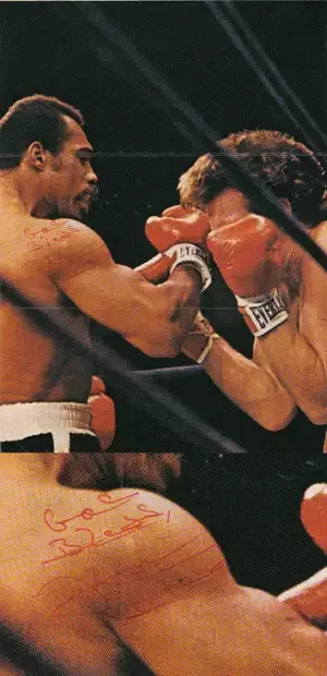 Ken Norton Autographed Tear Sheet