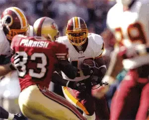 Ladell Betts Autographed 8×10