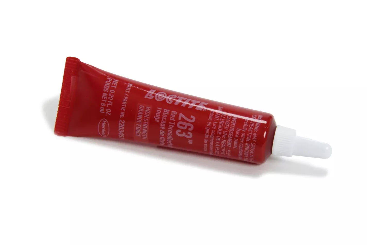 Loctite - 263 Threadlocker RedSu rface Insensitive 6ml
