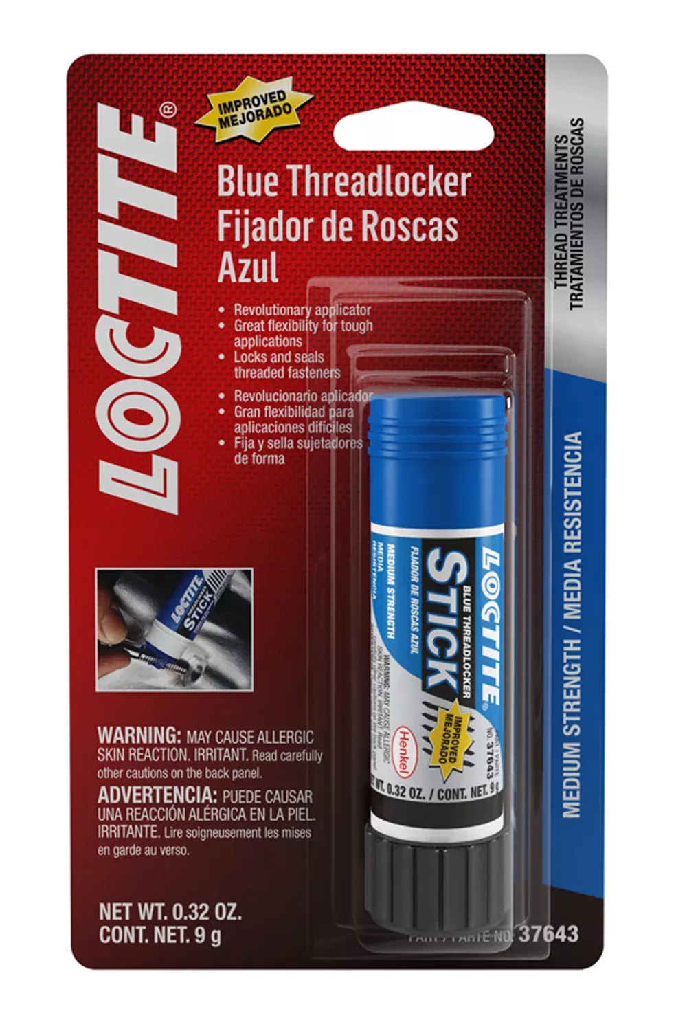 Loctite - Threadlocker Blue Stick 9g/.30oz