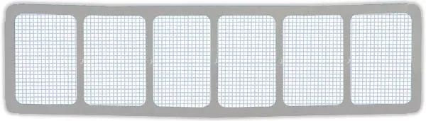Lower Nose Screen 1/4in Mesh