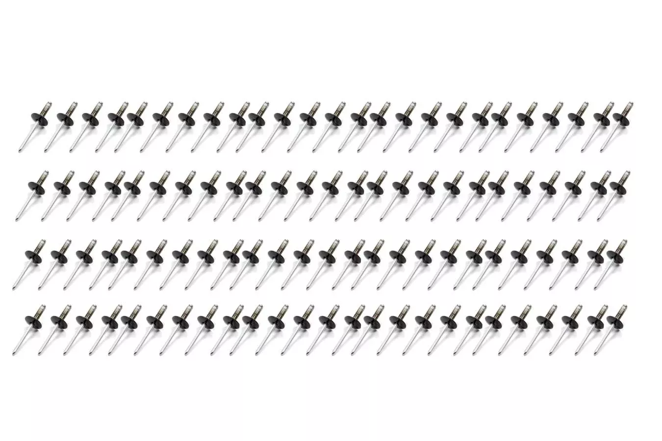 Lrg Hd Rivet Black Multi -grip 100pk