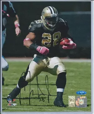 Mark Ingram Autographed 8X10 Photograph